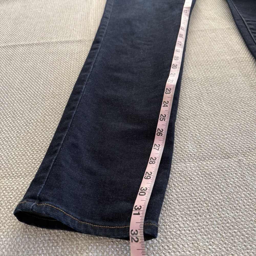 Chico's So Slimming Girlfriend Slim Leg Blue Jeans in size 2 Tall. Dark Wash - Picture 11 of 11
